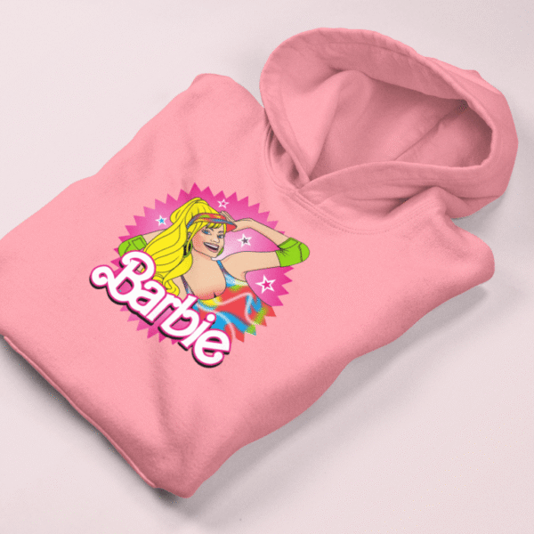 Mikina s potlačou – Barbie color