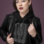 Mikina s potlačou –  Born to be a rockstar