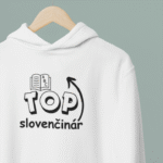 Mikina s potlačou – TOP slovenčinárka / slovenčinár