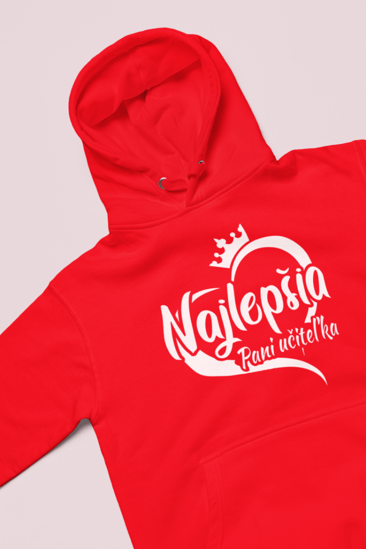 mockup-of-a-cotton-heritage-pullover-hoodie-lying-on-a-colorful-surface-m35300-6.png Mikina s potlačou – Najlepšia pani učiteľka – Obrázok 1