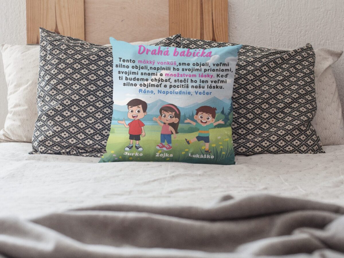 Vankúš Drahá babička – Obrázok 5
