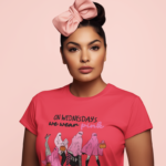 Tričko s potlačou – On wednesdays we weare pink