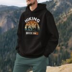 Mikina s potlačou –  Hiking mode on