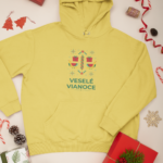 Mikina s potlačou –  Veselé Vianoce - ľudové
