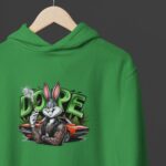 Mikina s potlačou – Zajac Bugs DOPE